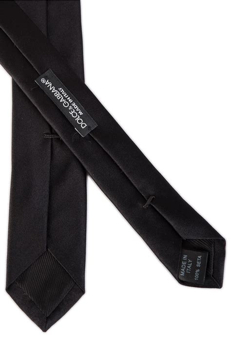 dolce gabbana black tie